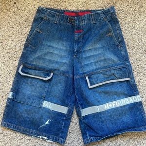 Vintage 1990s Marithe Francois Girbaud Denim Shorts